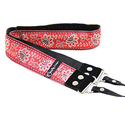 Capturing Couture - Bandana Red 1.5 inch Strap