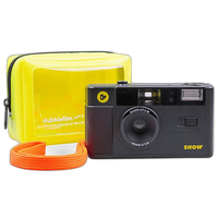 dubblefilm SHOW Camera Black w/ Flash Case Strap 0