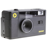 dubblefilm SHOW Camera Black w/ Flash Case Strap 1