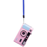 dubblefilm SHOW Camera Pink w/ Flash Case Strap 3