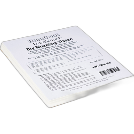 DuraCraft DuraMount Dry Mount Tissue 4x6 (100 Sheets)