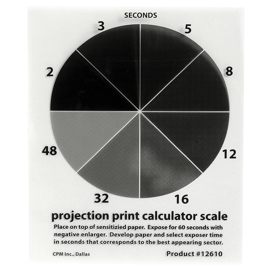 Delta 1 Projection Print Calculator Scale 4x5