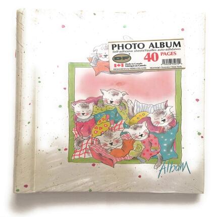 DF Self-Adhesive Spiral Ashley Bear Baby Album (Holds 40 8x10in Photos)