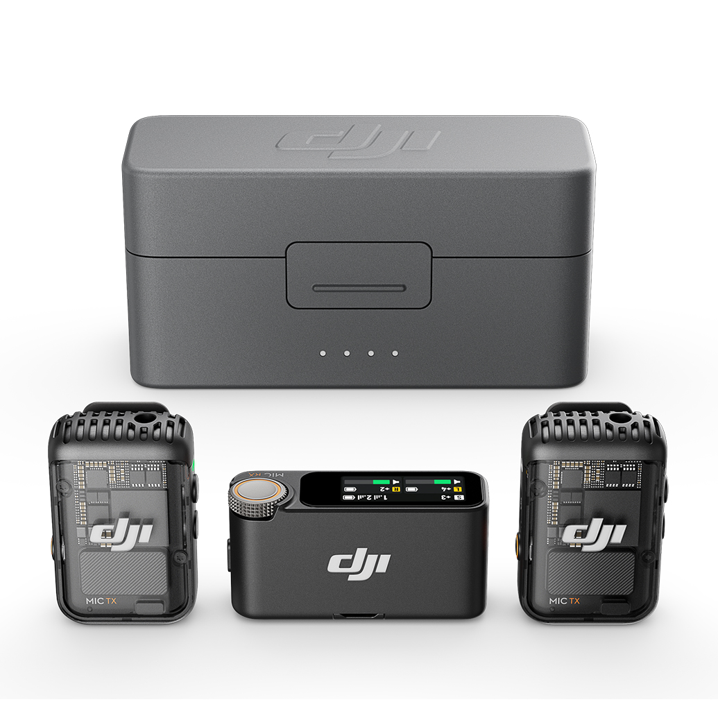 DJI Mic 2 (2 TX + 1 RX + Charging Case)