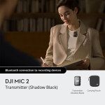 DJI Mic 2 (1 TX, Shadow Black) 3