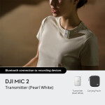 DJI Mic 2 (1 TX, Pearl White) 3