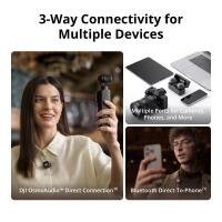 DJI Mic 3 2-Person Compact Wireless Microphone System for Mobile Devices 4