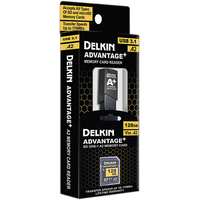 Delkin ADVANTAGE PLUS UHS-I A2 128GB SDXC w/Reader 170MB/s Read 90MB/s Write 0