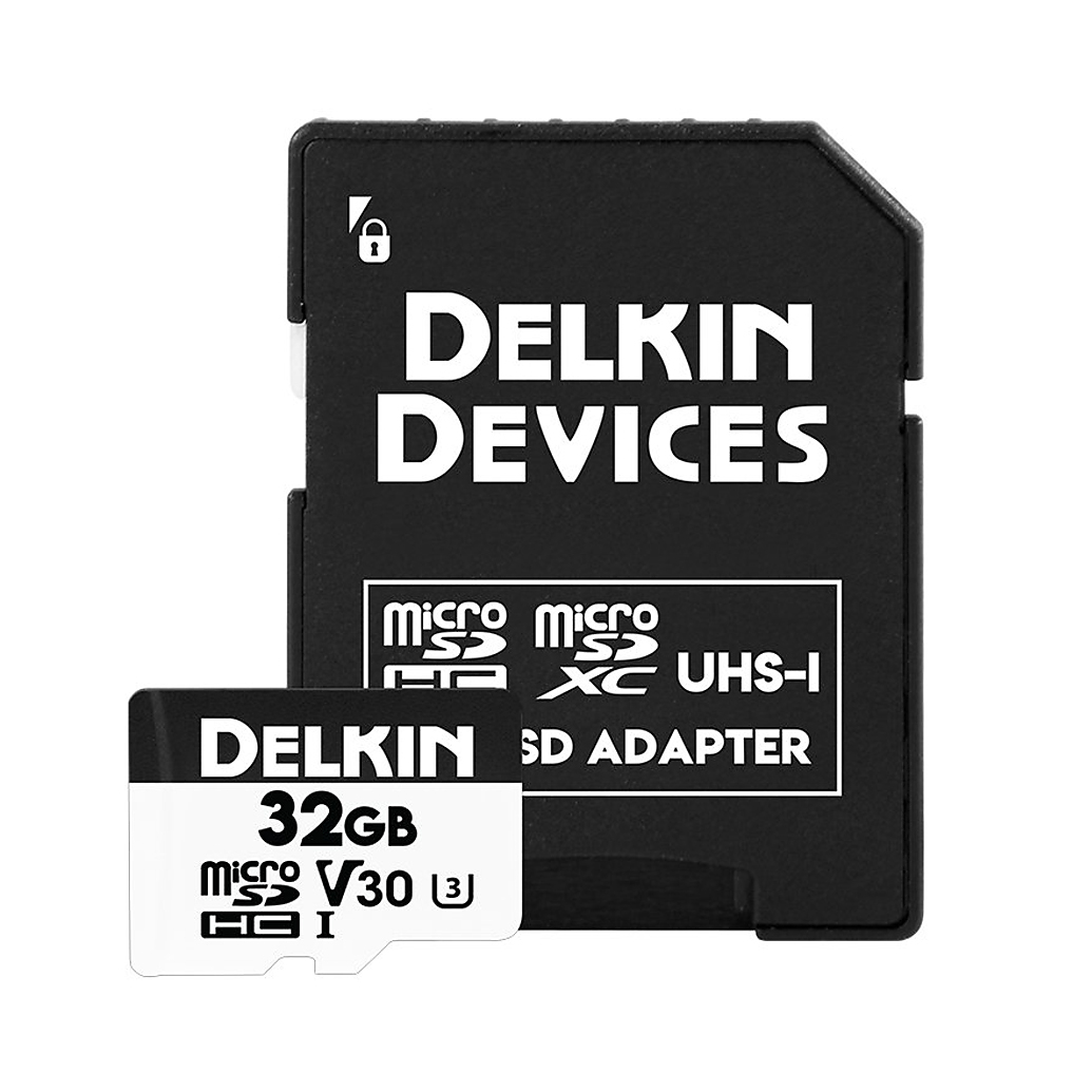 Delkin Devices 32GB Advantage MicroSDHC UHS-I V30 660x U3