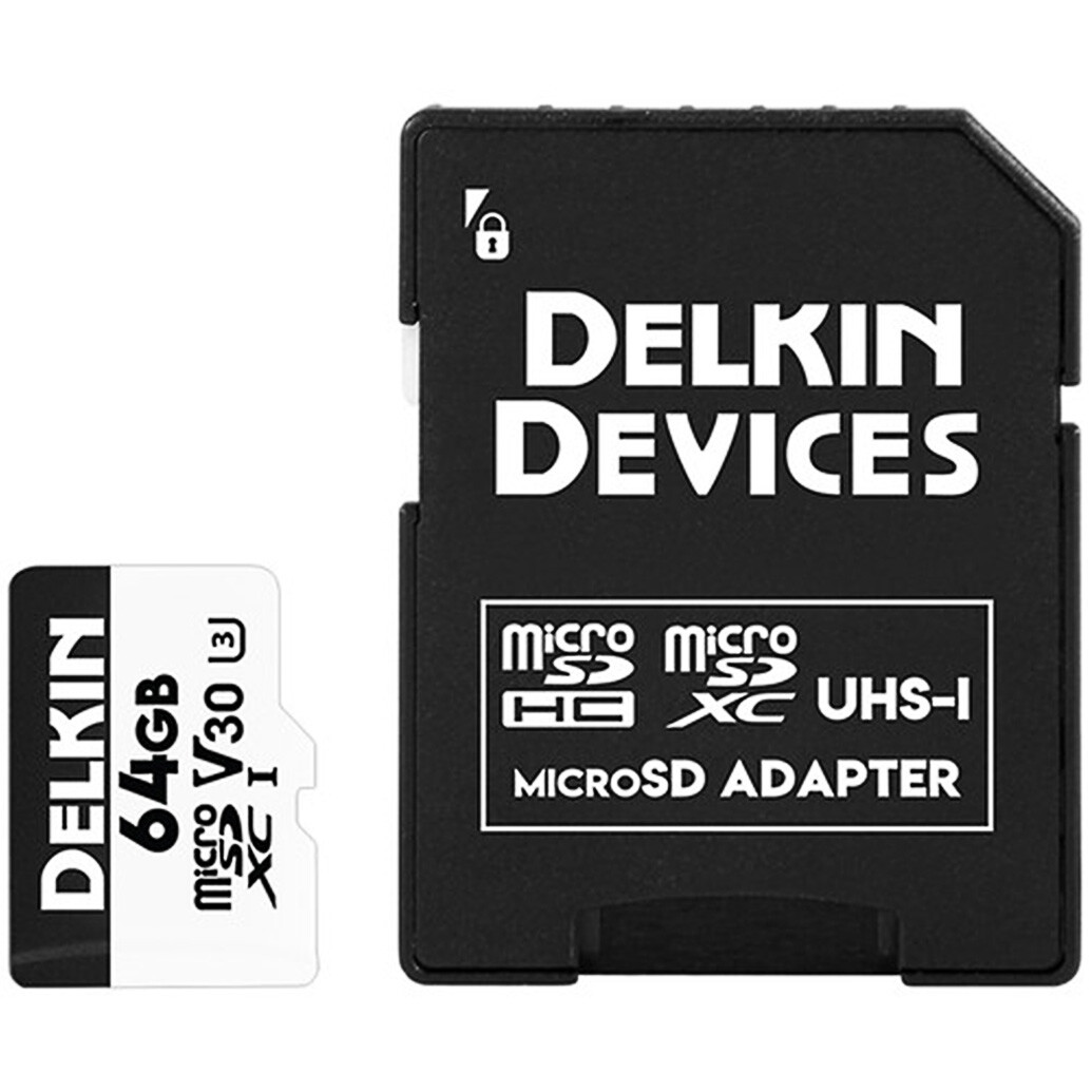 Delkin Devices 64GB Advantage MicroSDXC UHS-I V30 660x U3