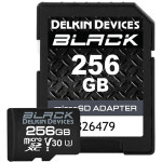 Delkin Devices 256GB MicroSDXC Black UHS-I V30 U3 90MB/s Read 90MB/s Write 0