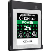 Delkin 2TB CFexpress Type B POWER Memory Card 0