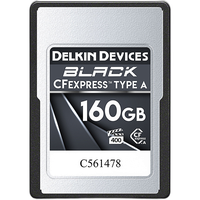 Delkin Devices BLACK CFexpress Type A 160GB VPG400 880/s Read 790MB/s Write 0