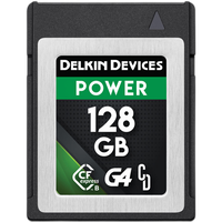 Delkin Devices 128GB POWER CFexpress Type B Memory Card 0