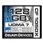 Delkin Devices 128GB 1050X Compact Flash UDMA 7 Prime Memory Card 0