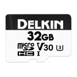 Delkin Devices 32GB Hyperspeed UHS-I Micro SDHC Memory Card with SD Adapter 1