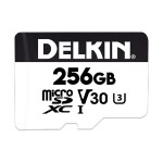 Delkin Devices 256GB Hyperspeed UHS-I microSDXC Memory Card with SD Adapter 1