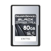 Delkin Devices 80GB BLACK CFexpress Type A Memory Card 0