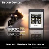 Delkin Devices 512GB BLACK CFexpress Type B 4.0 Memory Card 3