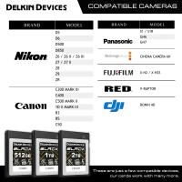 Delkin Devices 512GB BLACK CFexpress Type B 4.0 Memory Card 6