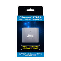 Delkin Devices 150GB Black CF Express Type B Memory Card + USB 3.2 Reader Bu 3