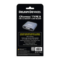 Delkin Devices 150GB Black CF Express Type B Memory Card + USB 3.2 Reader Bu 4
