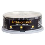 Delkin Devices DVD-R Archival Gold Scratch Armor Recordable Disc 25 Spindle 0