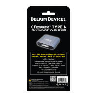 Delkin Devices USB 3.2 CFexpress Type B Memory Card Reader 1