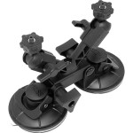 Delkin Fat Gecko FG X Dual Suction Camera Mount 1