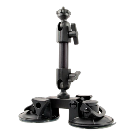 Delkin Devices Fat Gecko Double Knuckle Dual Suction Cup Camera Mount