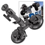 Delkin Devices Fat Gecko Double Knuckle Dual Suction Cup Camera Mount 1