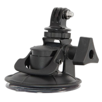 Delkin Devices Fat Gecko Stealth Suctin Mount With Adapter For GoPro 0