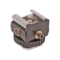 DLC DL-0411 Hot Shoe To 3.5mm Male Jack PLus Female  PC Outlet 0