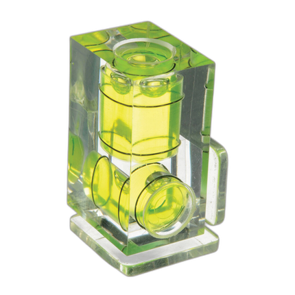 DLC DL-5411 Double Bubble Level Dual Acessory Shoe Mount
