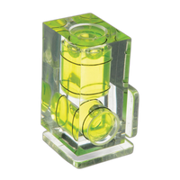 DLC DL-5411 Double Bubble Level Dual Acessory Shoe Mount 0