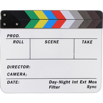 Dot Line Color Clapboard