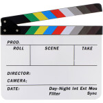 Dot Line Color Clapboard 1