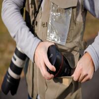 Domke Photographers Vest Extra Large Sand Color (100% Cotton Washable) 1