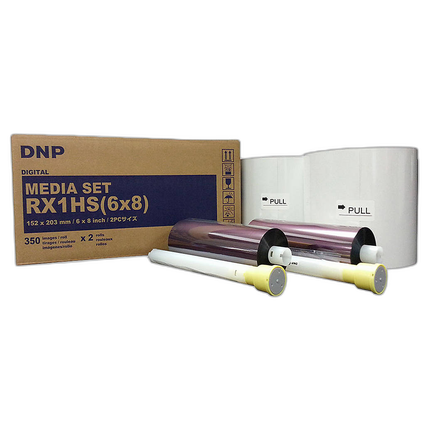 DNP 6x8 Media for DS-RX1HS Printer (2 Rolls - 700 Prints)