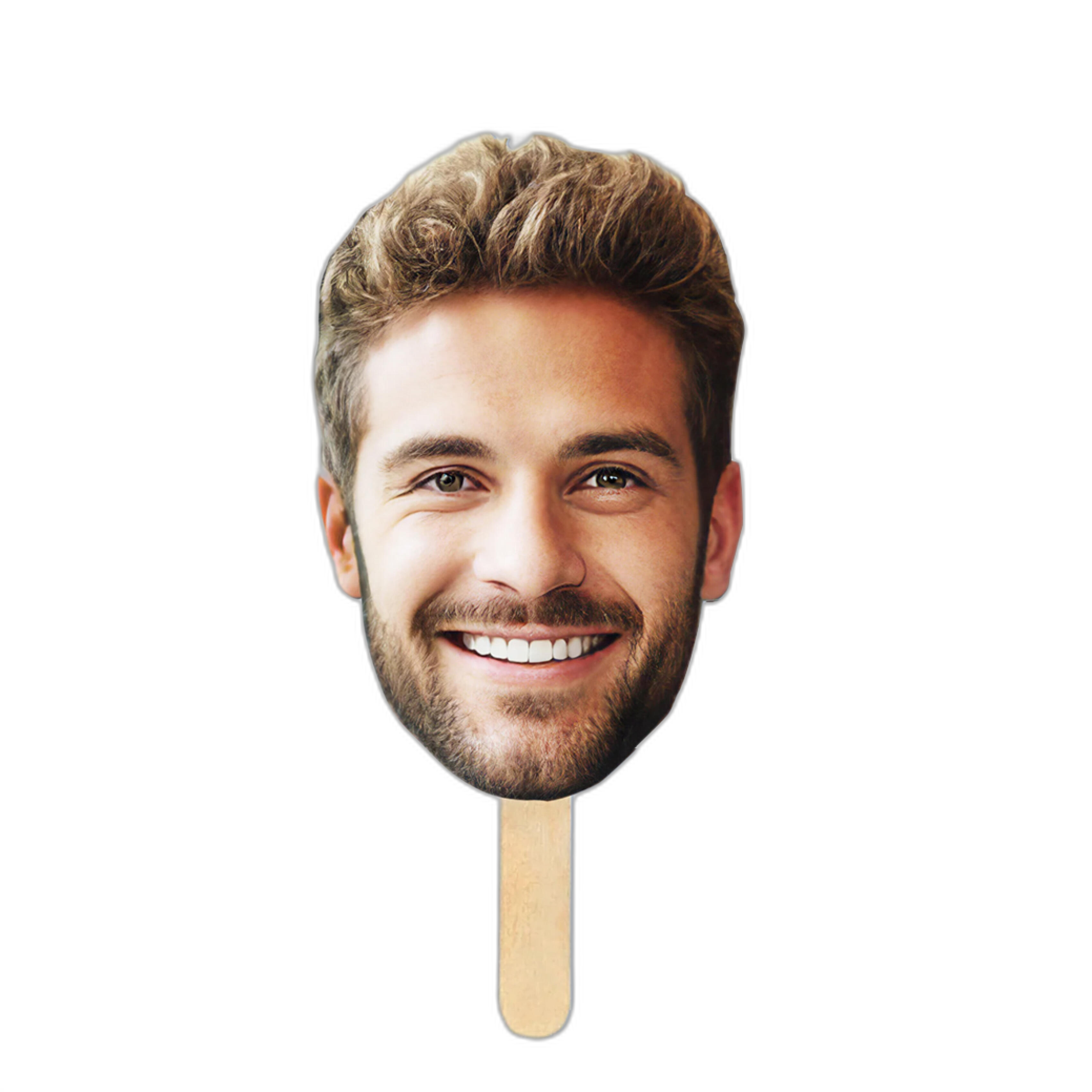 Personalized Face Print on Stick - 24x30