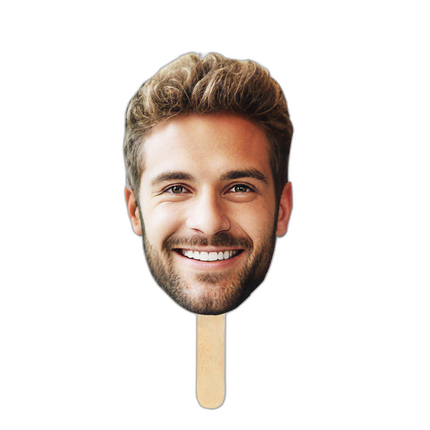 Personalized Face Print on Stick - 8x10