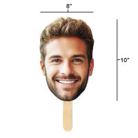 Personalized Face Print on Stick - 8x10 0