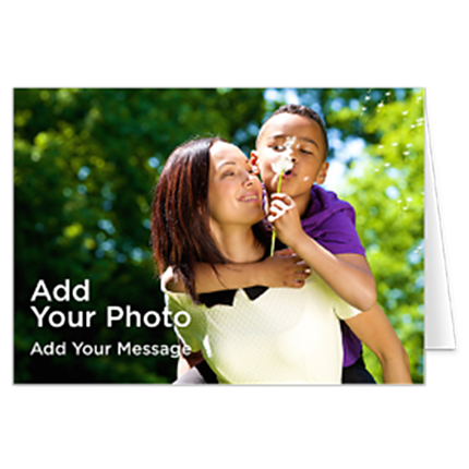 5x7 Single Tent Card (landscape)