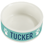 White Pet Bowl 39oz 0