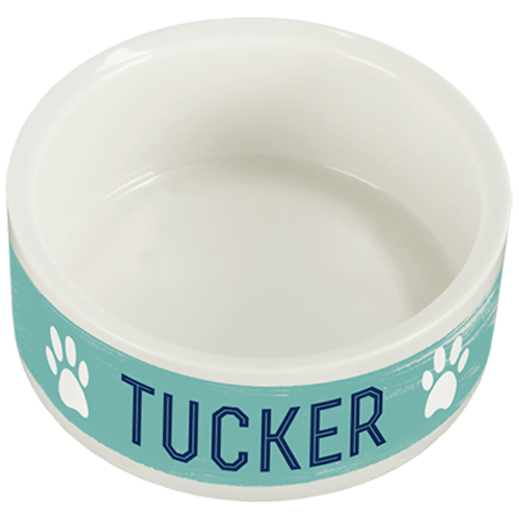 White Pet Bowl 39oz
