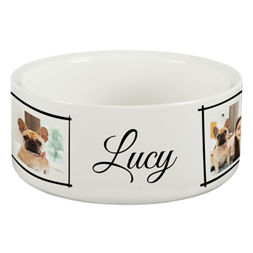 White Pet Bowl 9oz
