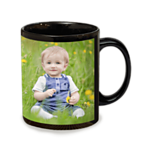11 oz Black Ceramic Mug 0