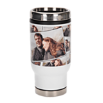 14 oz Tiled Stainless Steel Tumbler 0