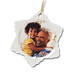 Ceramic Snowflake Ornament 0