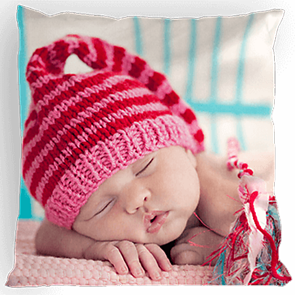 16x16 Decorative Photo Pillow with Zipper